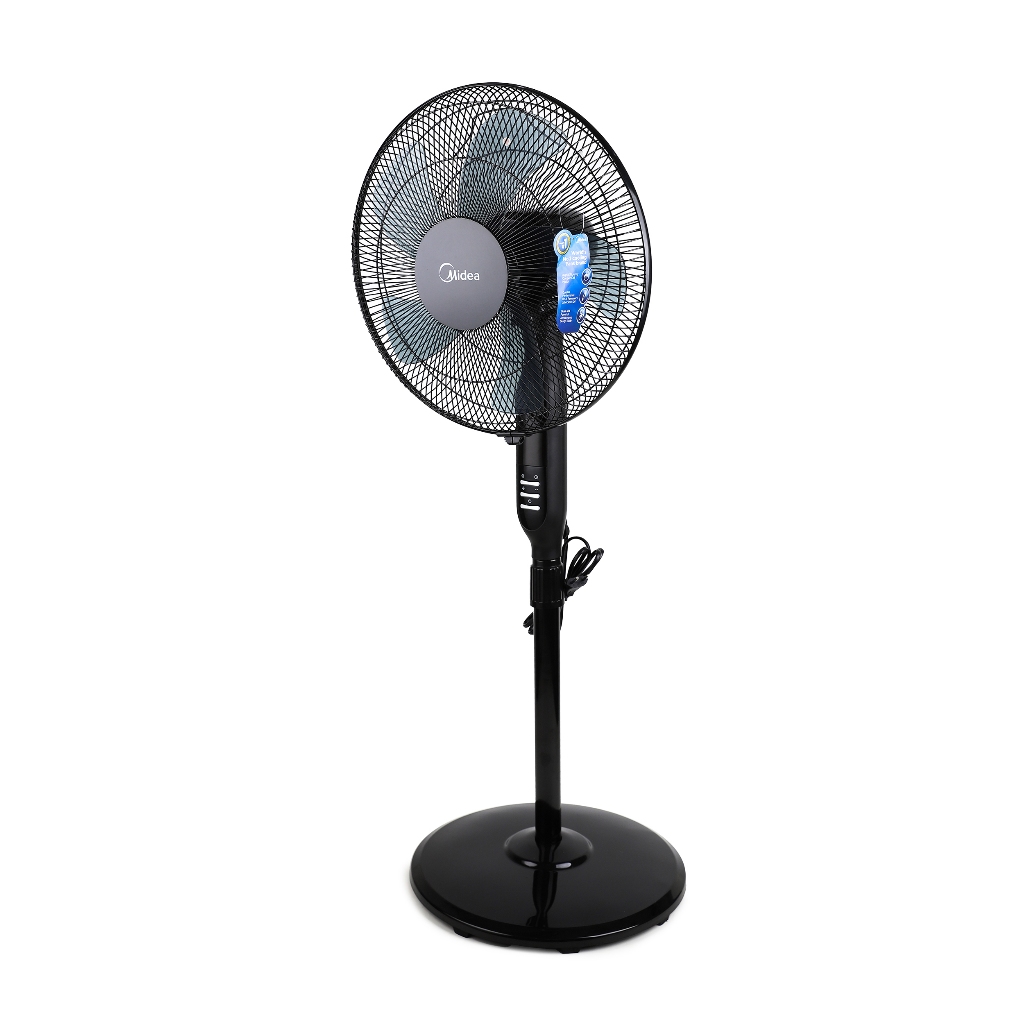 Quạt Đứng 5 Cánh Midea FS40-15QR (Công Suất 55W, Chỉnh Gió 3 Tốc Độ, Có Chức Năng Hẹn Giờ & Điều Khiển Từ Xa)