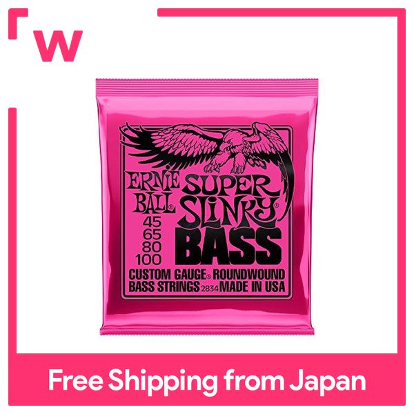 ERNiE BALL ベース弦 Super Slinky BASS 45-100 Gauge 【希少！！】 - ギター、ベース用パーツ、アクセサリー