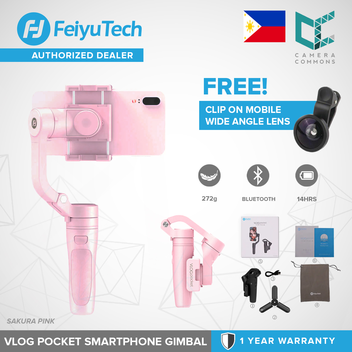 Feiyutech Gimbal For Vlogging Feiyutech VLOG Pocket A Pocket Sized