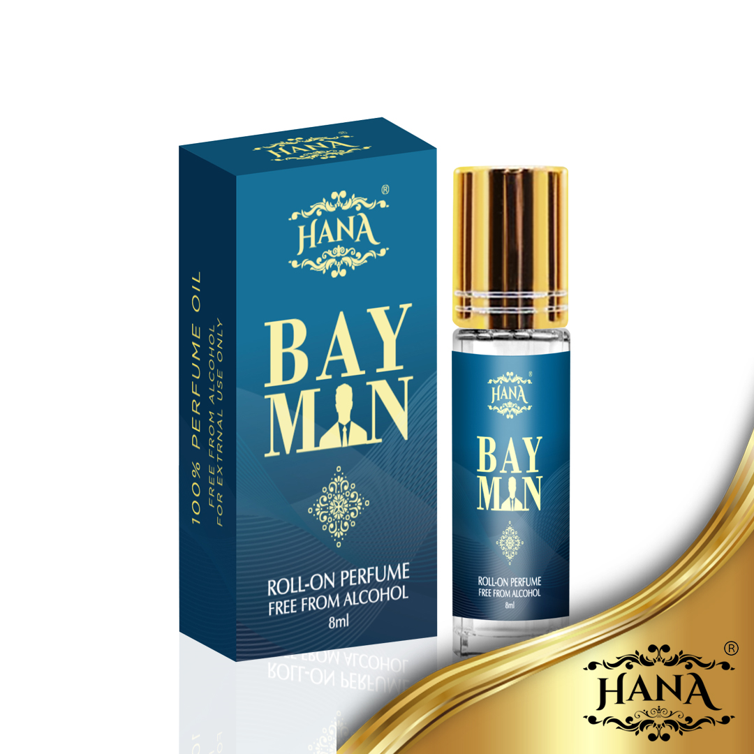 Hana, Roll On Perfume Man In Black, 8 ml – Al Barakah Health