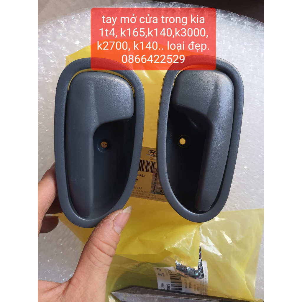 Đôi tay mở cửa trong, lẫy mở cửa trong kia k165,k140,k3000,k2700, kia 1t25 đẹp
