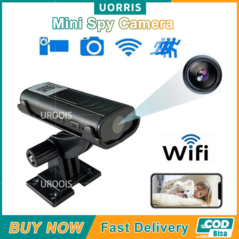 Spy Camera Mini Wifi Baterai Internal FHD 2MP Kamera Cctv Mini Tersembunyi  Mini CCTV 1080P Wifi Camera Mini Spy Cam Tersembunyi Kamera Pengintai Mini 