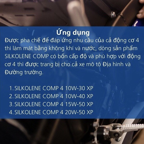 Nhớt Fuchs Silkolene COMP 4 10w40 & 20w50