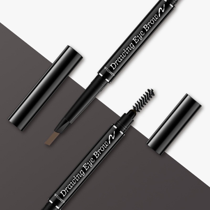 Chì Kẻ Mày 2 Đầu Lameila Double Effect Không Thấm Nước