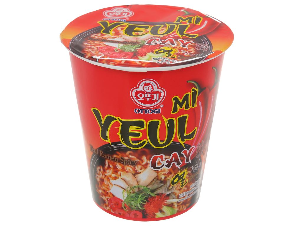 Mì Ottogi Yeul Vị Cay Ly 62g