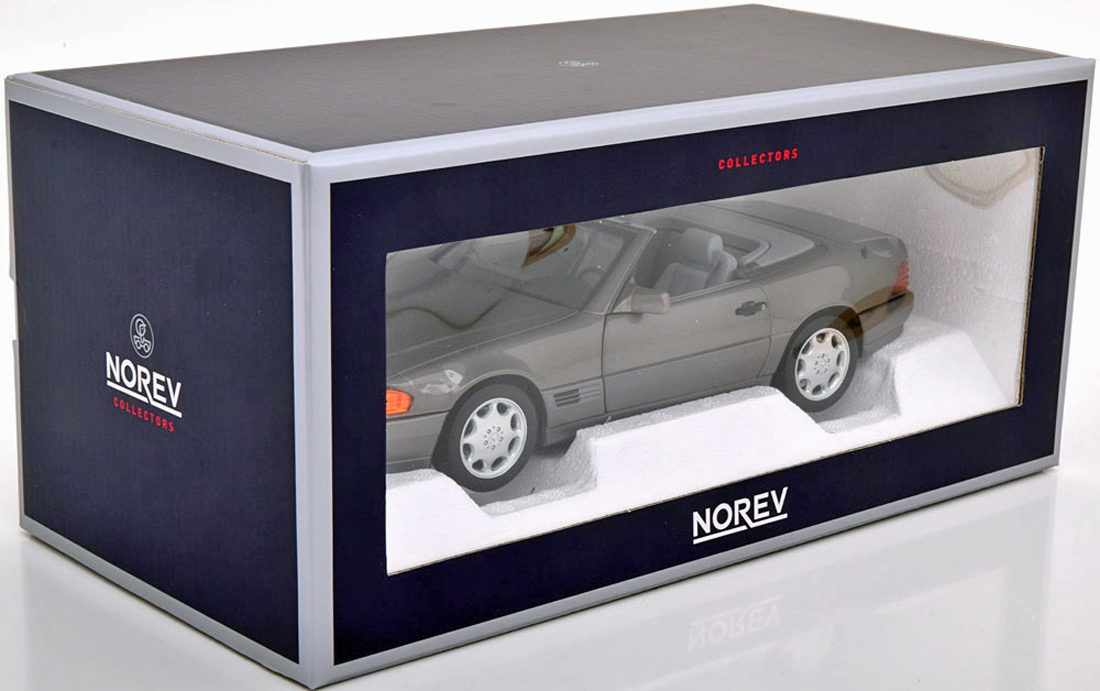 Norev 1/18 Mercedes 500 SL (R129) 1989 Grey Metallic | Lazada