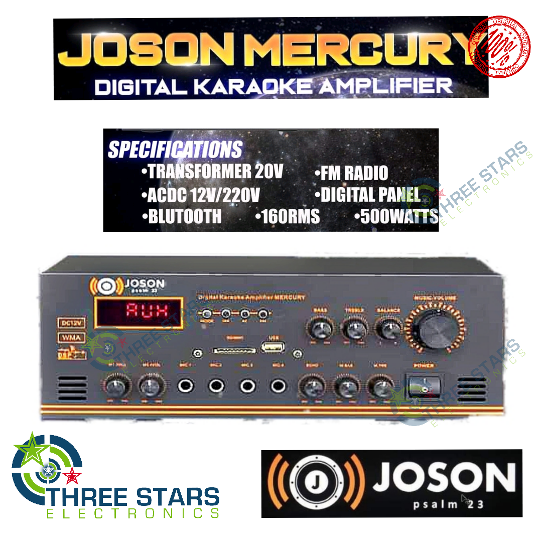 2022 Joson Mercury Amplifier (Digital Amplifier) AC DC Amplifier FM
