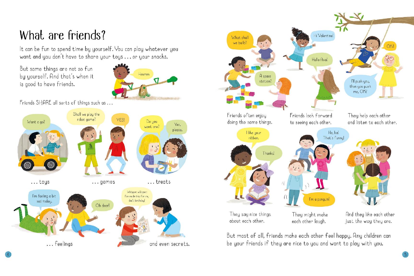 Fahasa - All About Friends (My First Book)