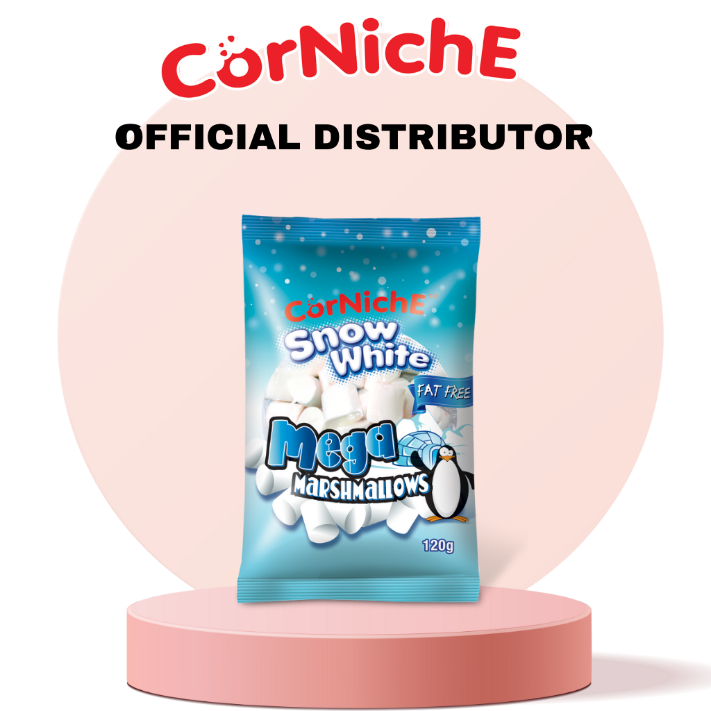 Kẹo xốp marshmallows tuyết trắng 120g