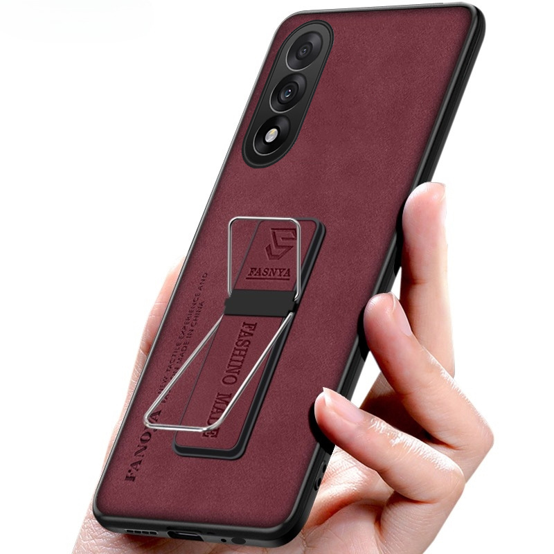 Phone case For OnePlus Nord 5 Case Back cover Fluff Hard Cortex Plush Cover with Soft Frame Anti-knock stand Holder For OnePlus Nord CE 5 Cover cases