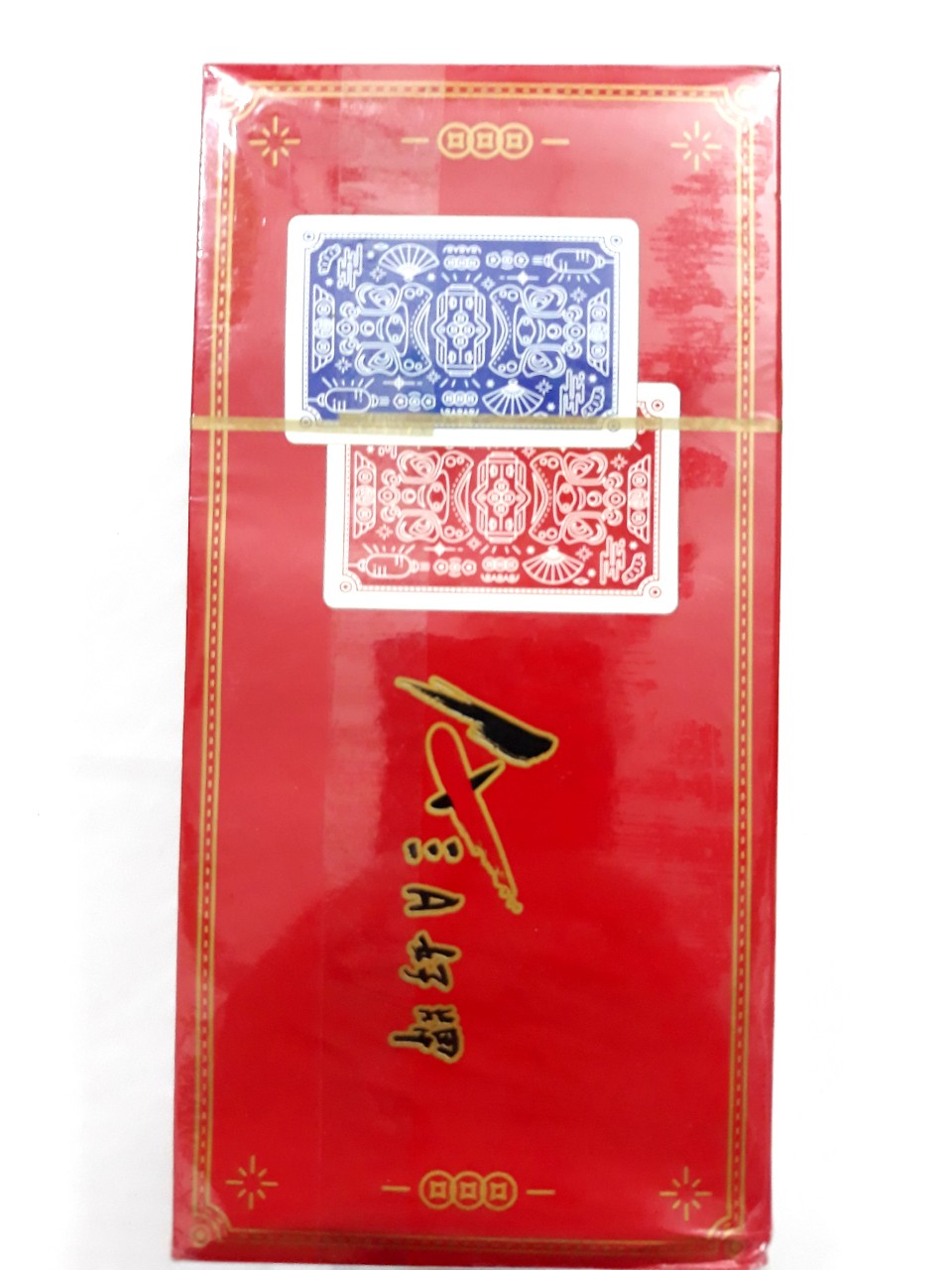 BỘ BÀI TÂY ĐỎ CỨNG, BÓNG