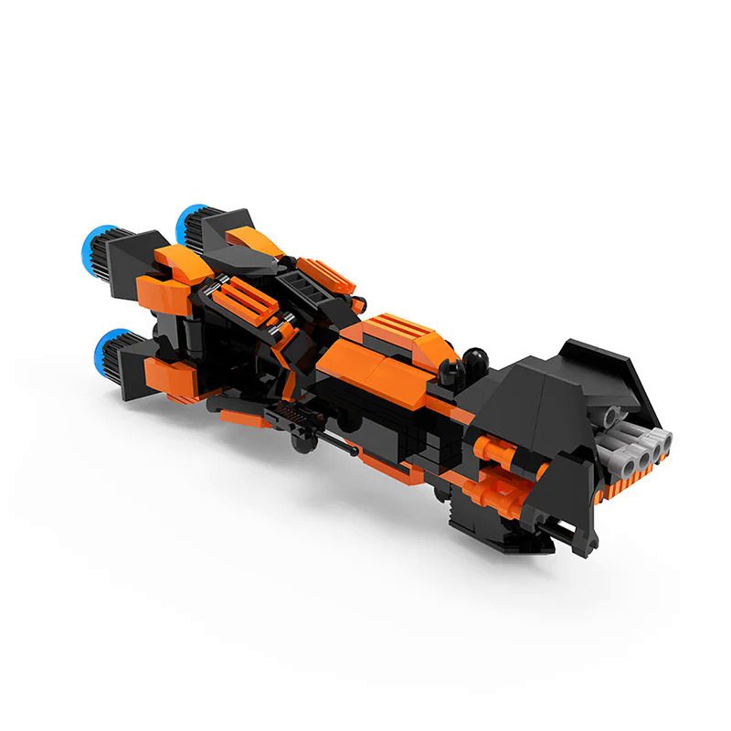 Moc mcrn mở rộng donnager Battleship rocinante khối xây dựng mô hình quân sự cổ điển phim tàu vũ trụ gạch đồ chơi trẻ em Quà tặng