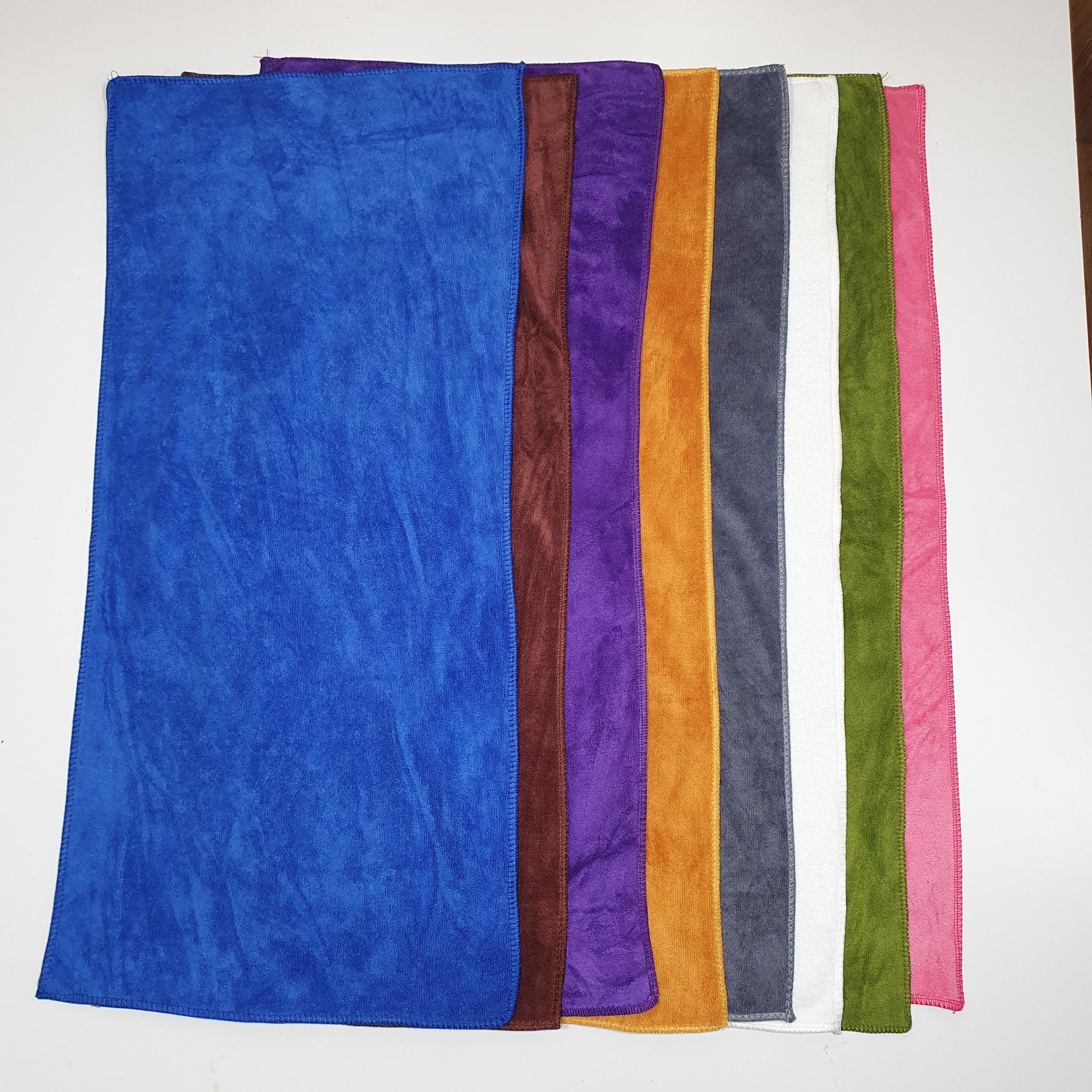 Váy Quây Spa Kèm Khăn Quấn Đầu Chất Microfiber Cao Cấp