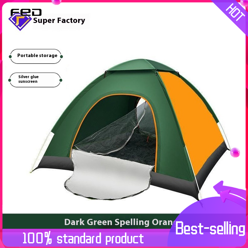 Cho ăn ngoài trời tự động pop-up Lều cắm trại và bãi biển sử dụng - Hình ảnh 6