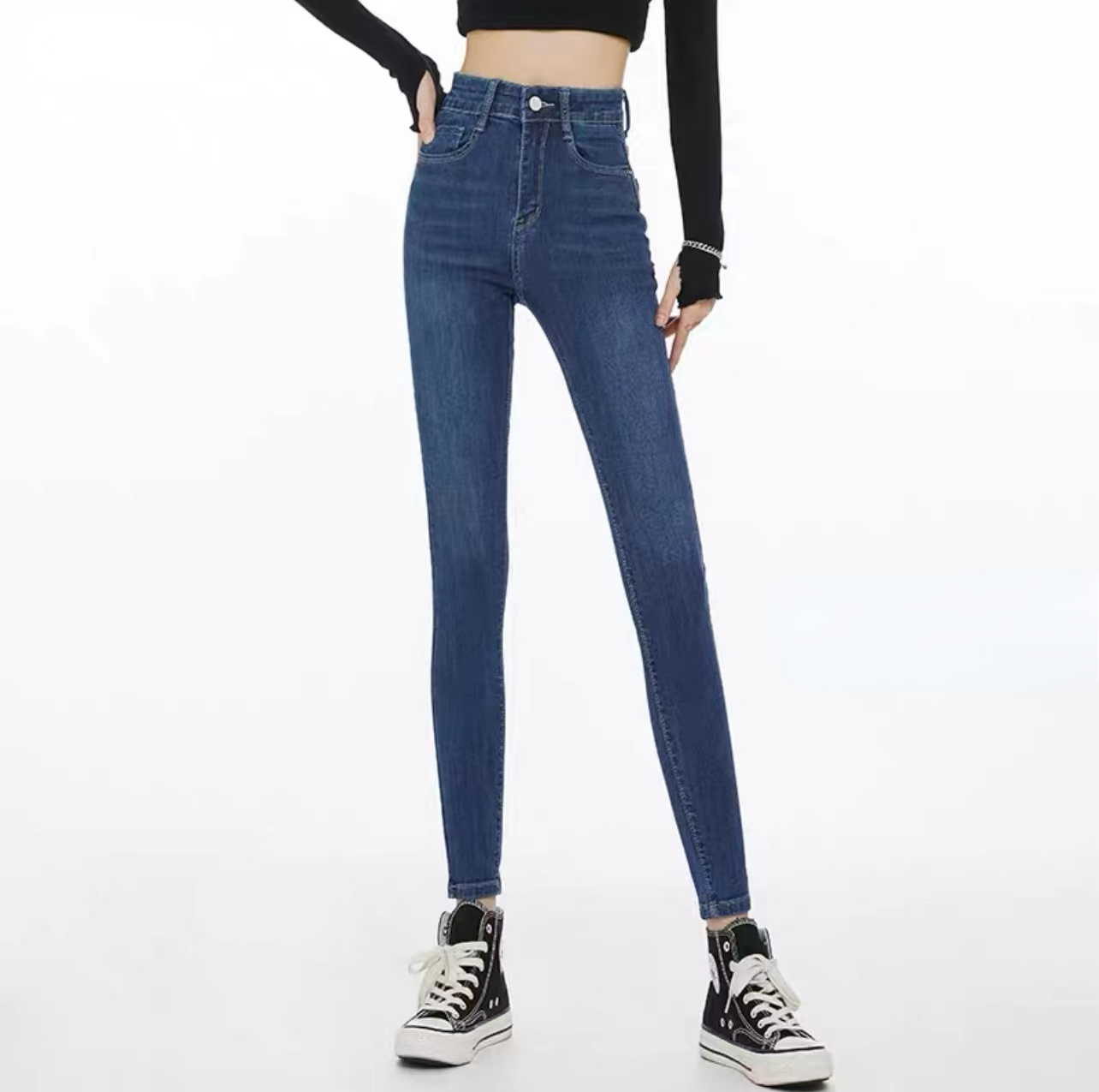 Alisa.Sonya Lanh Quần Ống Rộng Cho Phụ Nữ Eo Cao Và Treo Lên 2023 New Quần Linen Lỏng Và Slimming Bông