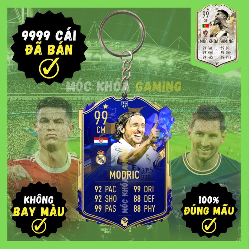 [BST] Móc Khóa các cầu thủ CLB Real Madrid