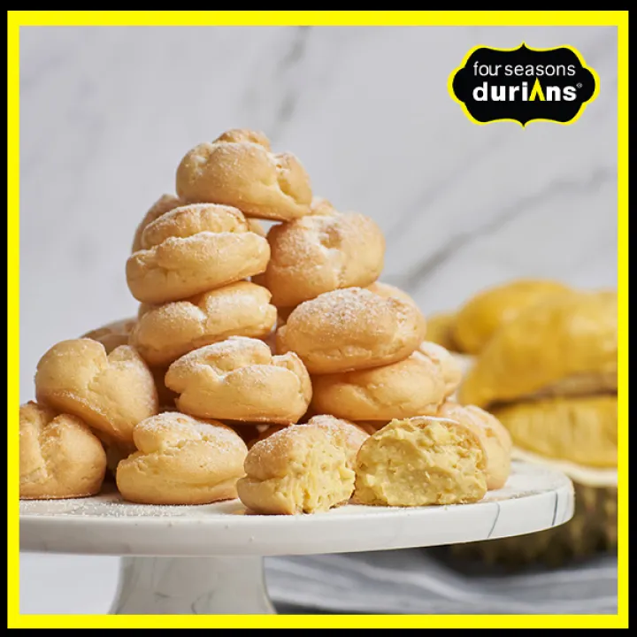 [Four Seasons Durians] Premium Mini Durian Puffs (20PCS) [Redeem in store]