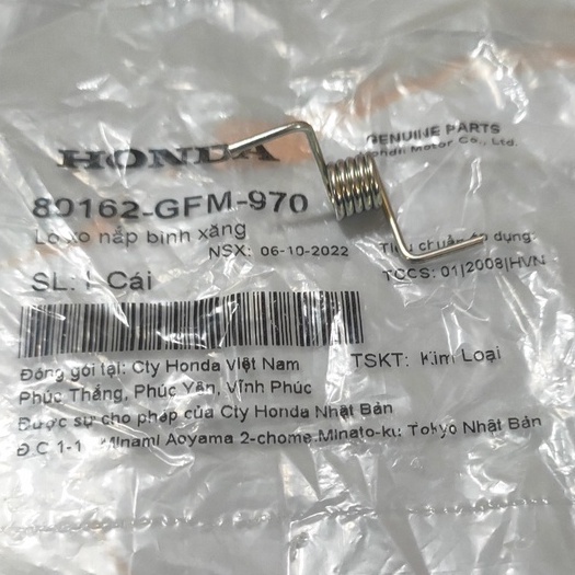 Lò xo nắp bình xăng Lead 110 (80162-GFM-970)