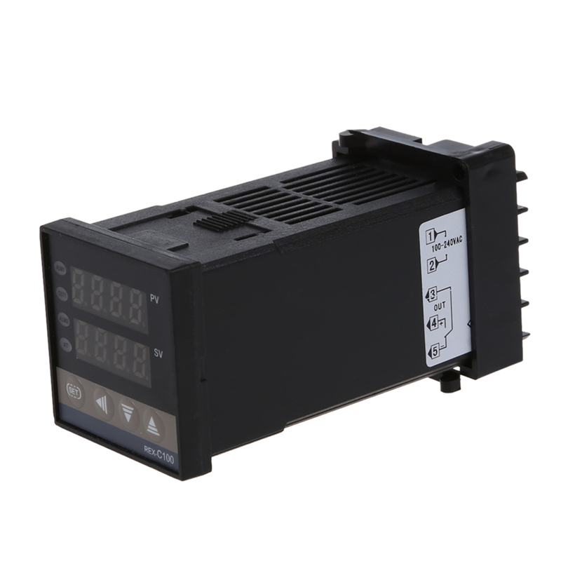 Golander GL-102B 24V DC Dual Display Digital PID Temperature Controller With 2 Alarms