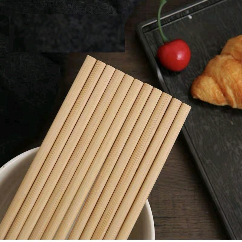 combo 10 đôi đũa tre tự nhiên làm thủ công