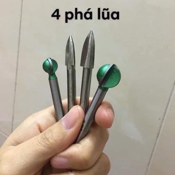 Bộ mũi phá lũa 4 chiếc...