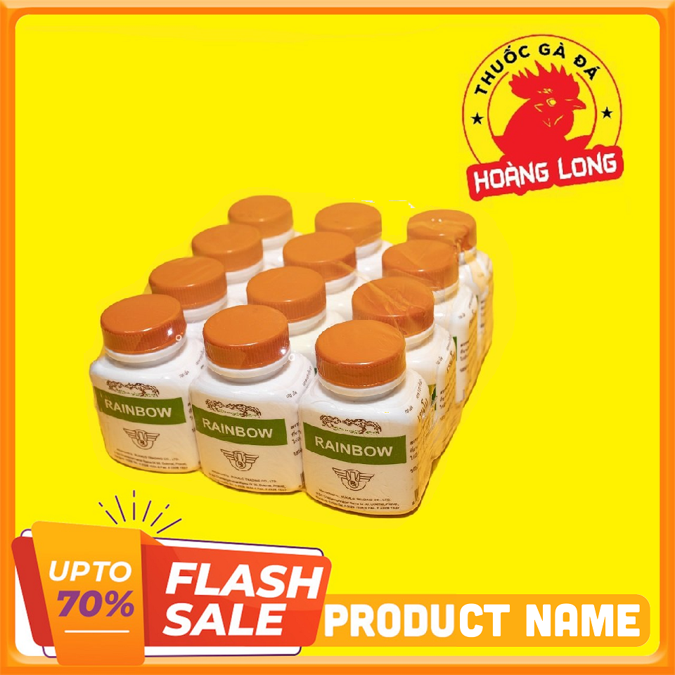 Thuốc nuôi gà đá RAINBOW 1 lốc 12 hộp
