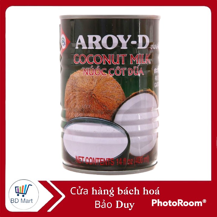 Nước cốt dừa aroy-d lon 400ml