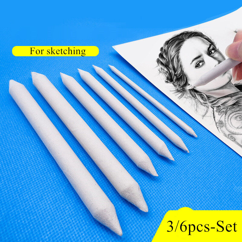 Xyer 26Pcs/2Set Blending Stump Dual Head Smooth Surface Paper Solid Double-Ended Blending Stumps Painting Room, Other