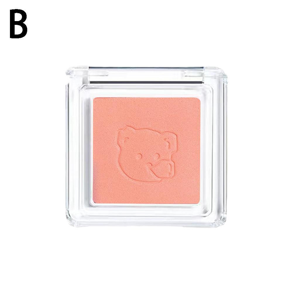 Capel Bear Monochrome Blush Waterproof Long-lasting Natural Matte Blush Face Makeup