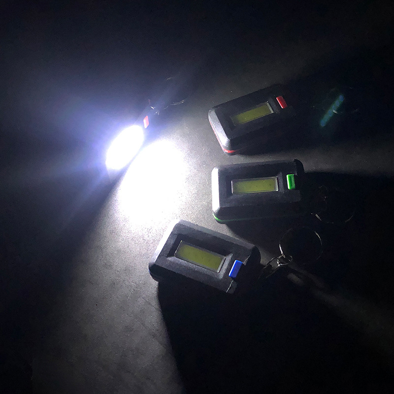 【ZNBY】Portable Đèn Pin LED COB Mini Đèn Pin Khẩn Cấp Cắm Trại Đèn Chế Độ Nhấp Nháy Đèn Pin Bỏ Túi 3 Chế Độ Dụng Cụ Ngoài Trời