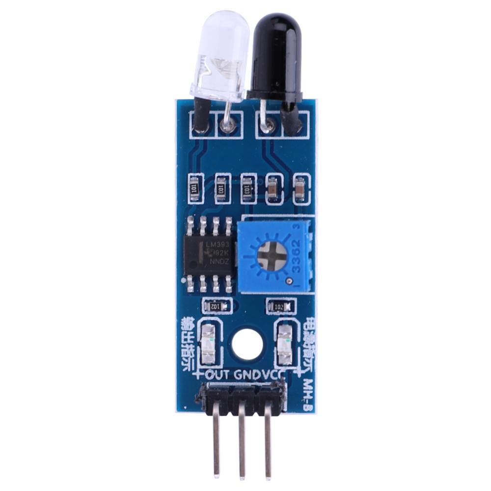 Obstacle Avoidance Sensor Module 3 Pin Reflective Photoelectric Sensor Infrared Distance Sensor for Car Robot