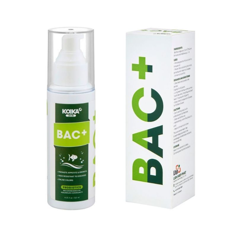 Men Vi Sinh KoiKa BAC+ Cho Bể Cá, Bể Thủy Sinh
