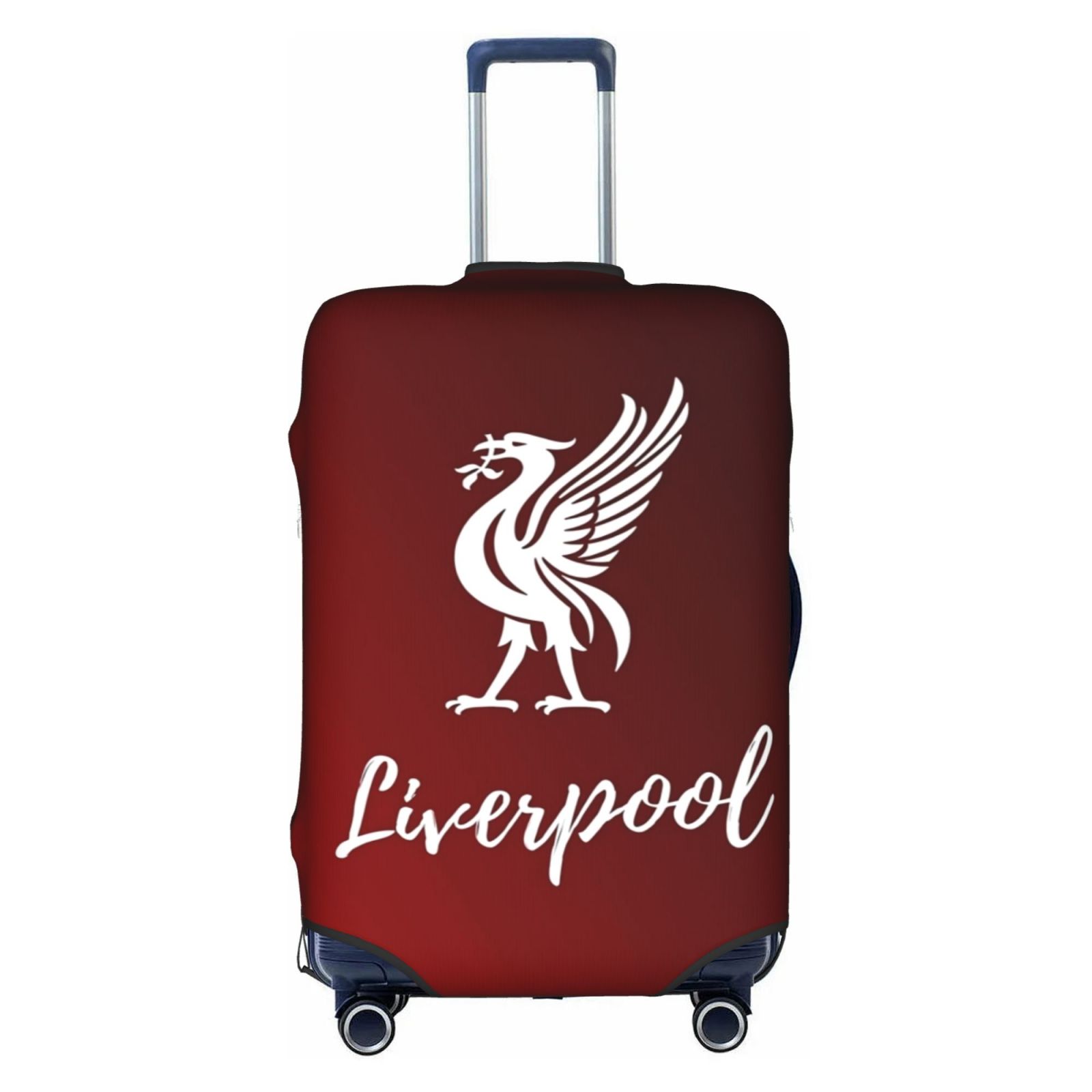 Liverpool Travel Luggage Cover Funny Cartoon Suitcase Protector