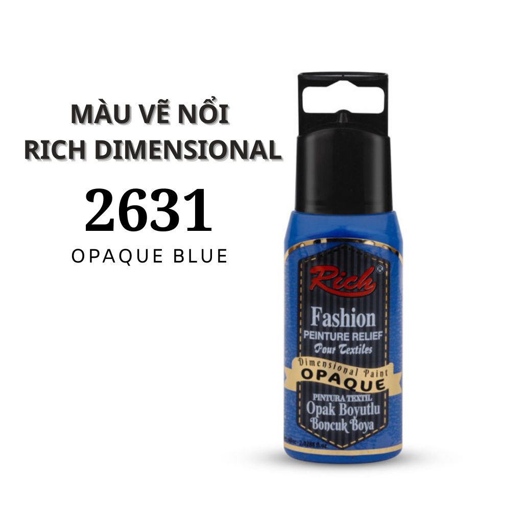 Màu vẽ nổi rich dimensional paint- bút acrylic vẽ nổi 3d cao cấp