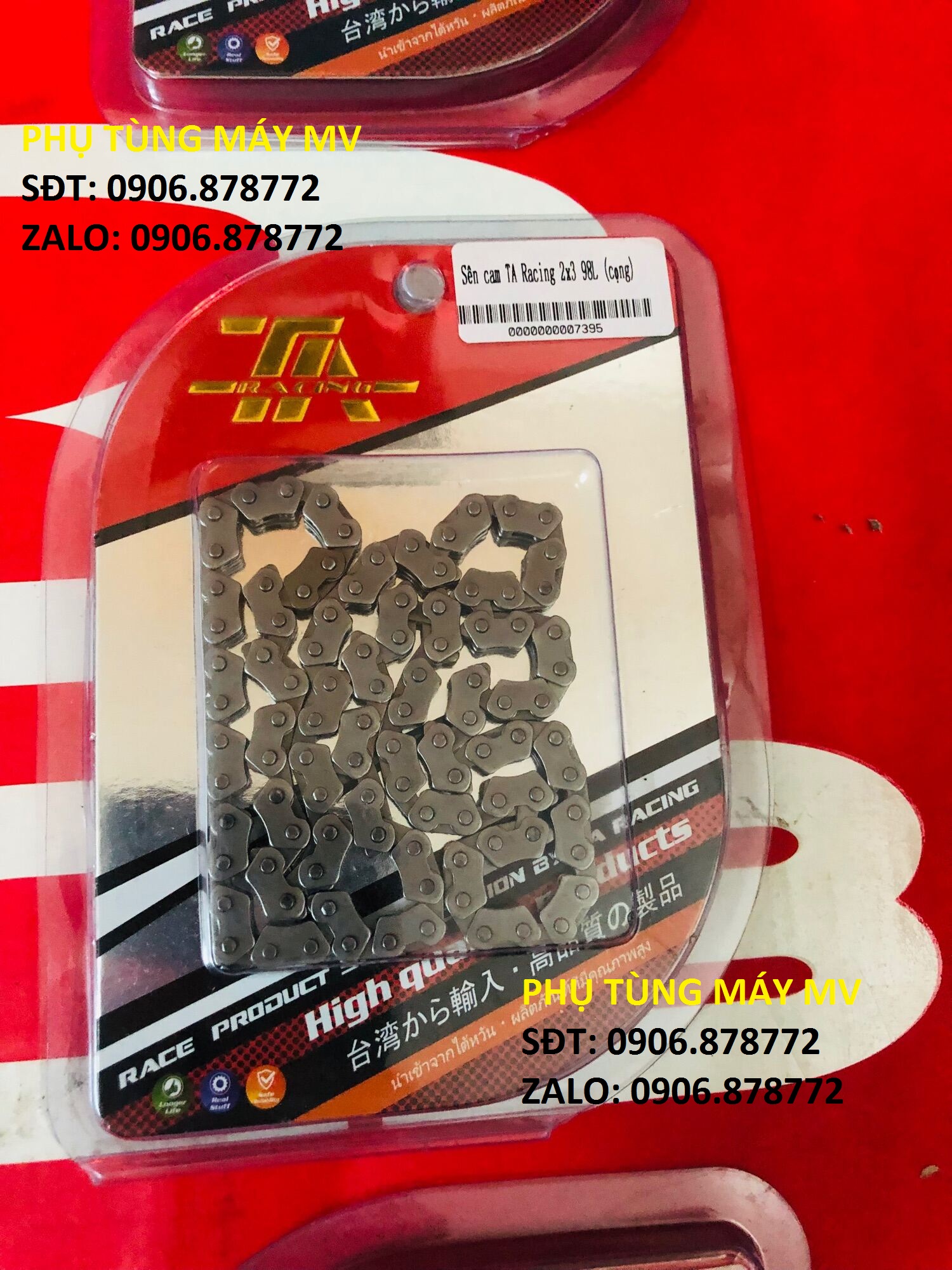 Sên cam dành cho Ex135/150. Đủ size. TA SPEED