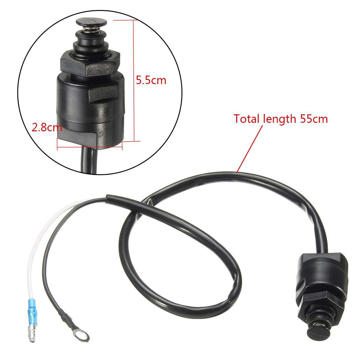 Outboard stop Kill Switch Cut off Switches Boat Kill Stop Switch & Safety Tether Lanyard Plastic Motor for Yamaha /Tohatsu