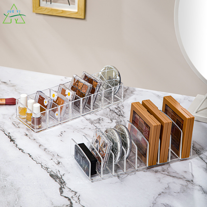 KS trong suốt Acrylic phòng ngủ mỹ phẩm lưu trữ hộp đa lưới đèn để bàn mặt hàng sang trọng nhựa đa chức năng giá lưu trữ