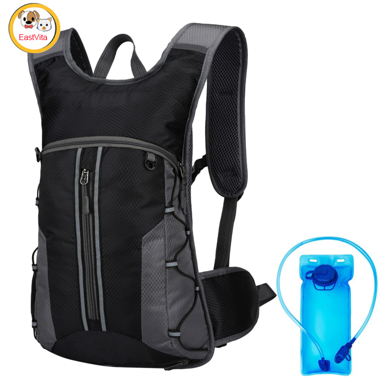 Outdoor Hydration Backpack With 2l Water Bladder Comfortable Breathable Cycling Equipment For Men Women