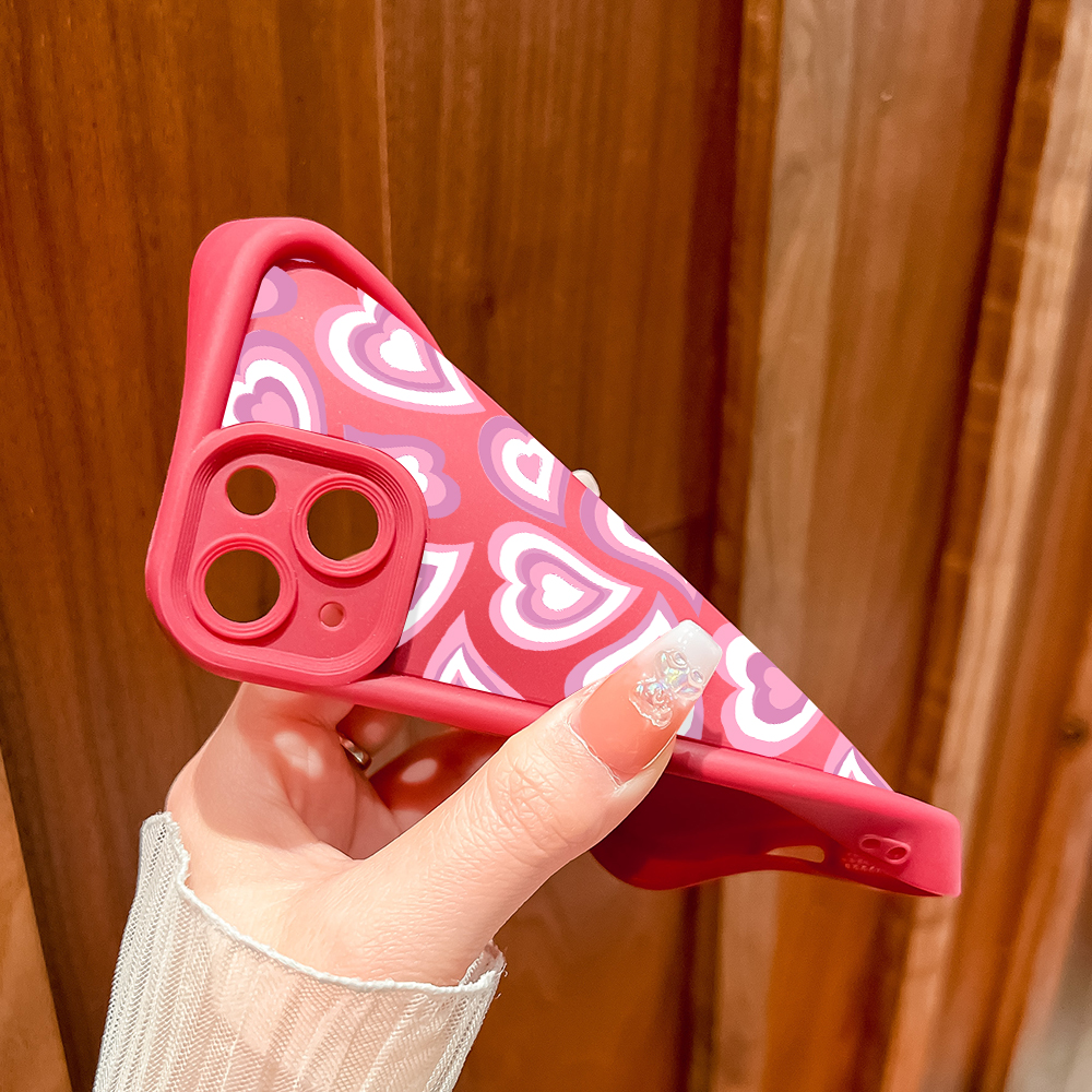 ZeroQiQi for Vivo X90 5G Back Cover Romantic Love Soft Rubber Ladder Camera Protection Phone Case. 