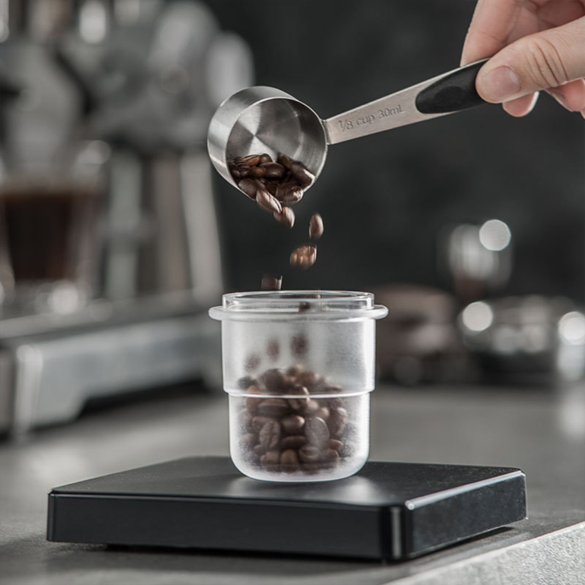 58mm liều bột cup Tương thích với 58mm Espresso portafilter xếp chồng Máy pha cà phê Espresso phụ kiện