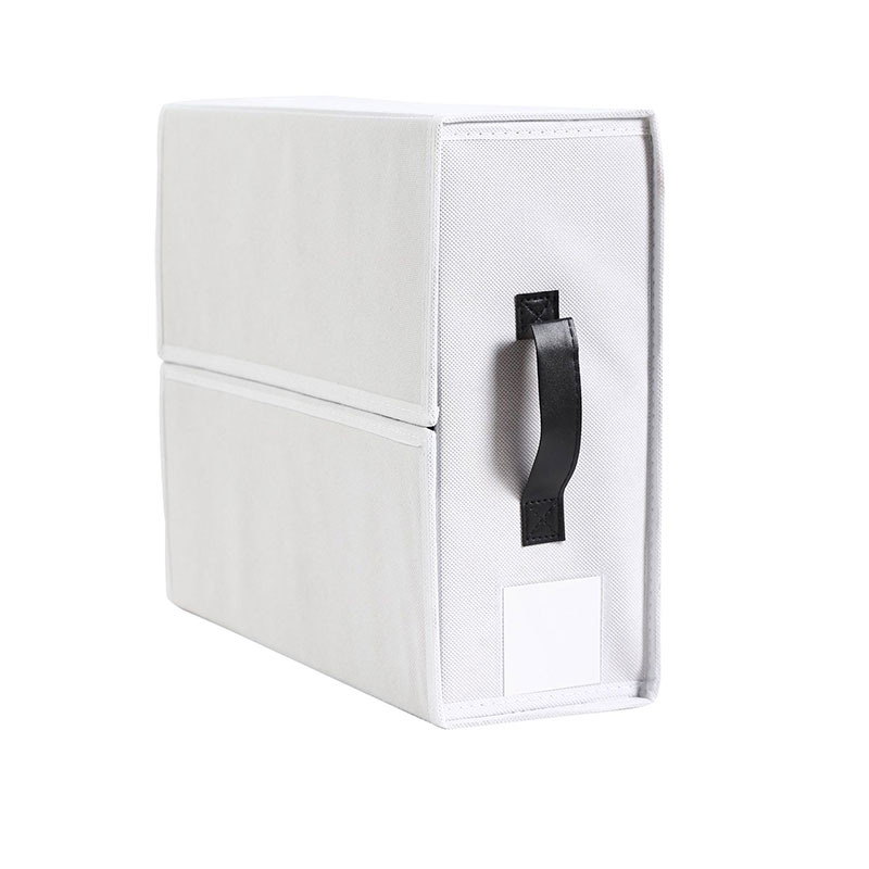 Foldable bedding and bed sheet storage box, multifunctional, washable cotton and linen storage box