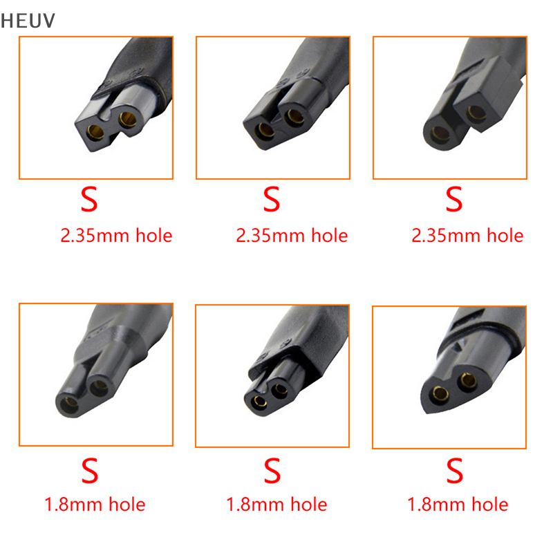 HEUV 8 cái bộ Dây điện 5V thay thế sạc USB adapter cho điện tóc Clipper