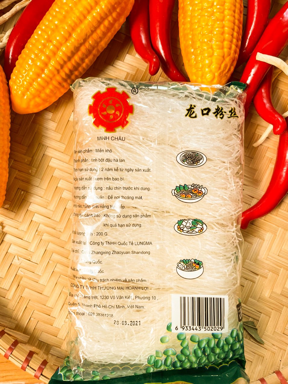 BÚN TÀU (MIẾN ) ĐẬU XANH /200GR