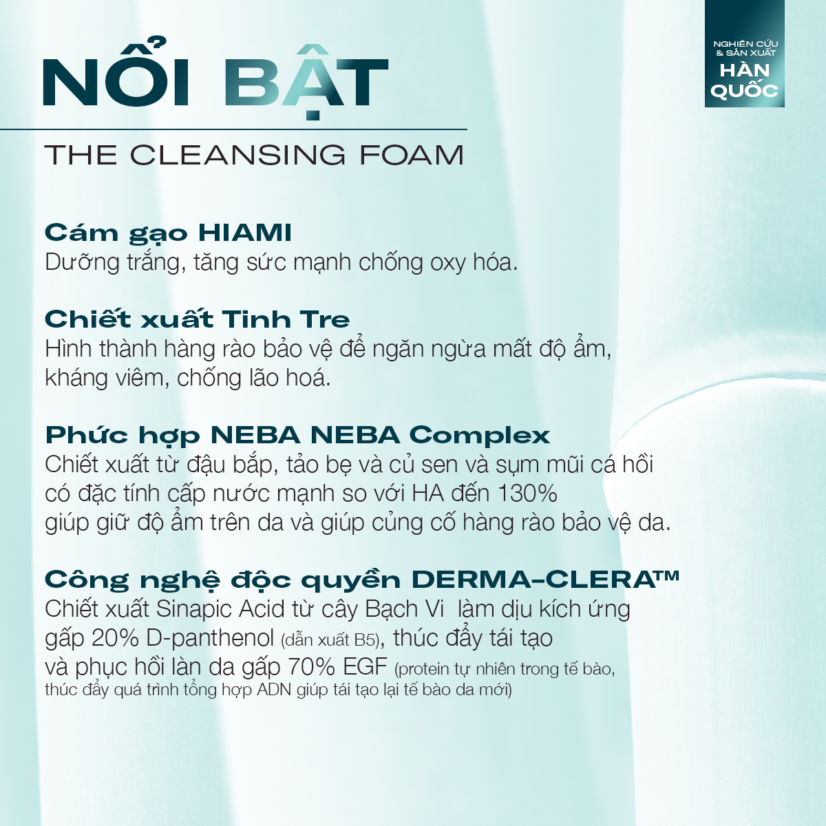 [HCM] The Cleansing Foam - Sữa rửa mặt dưỡng trắng