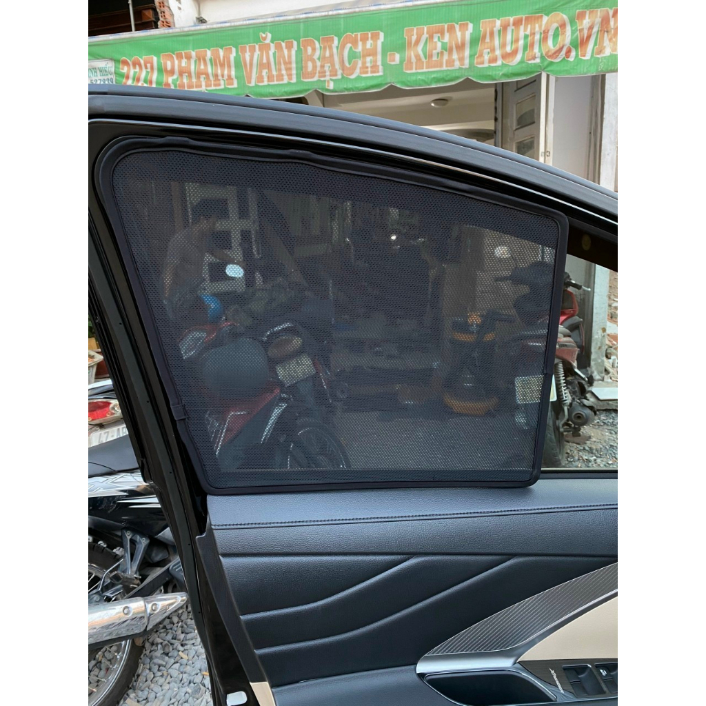 Rèm che nắng nam châm Xe Honda Crv Bộ 4 tấm chắn nắng chuẩn form xe, nam châm hút mạnh
