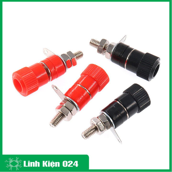 Jack đấu loa dài ( loại zin ) đỏ đen