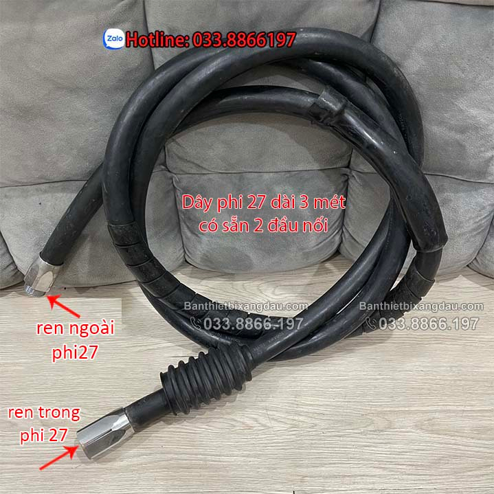 Dây bơm xăng dầu cũ Nhật Bản giá rẻ