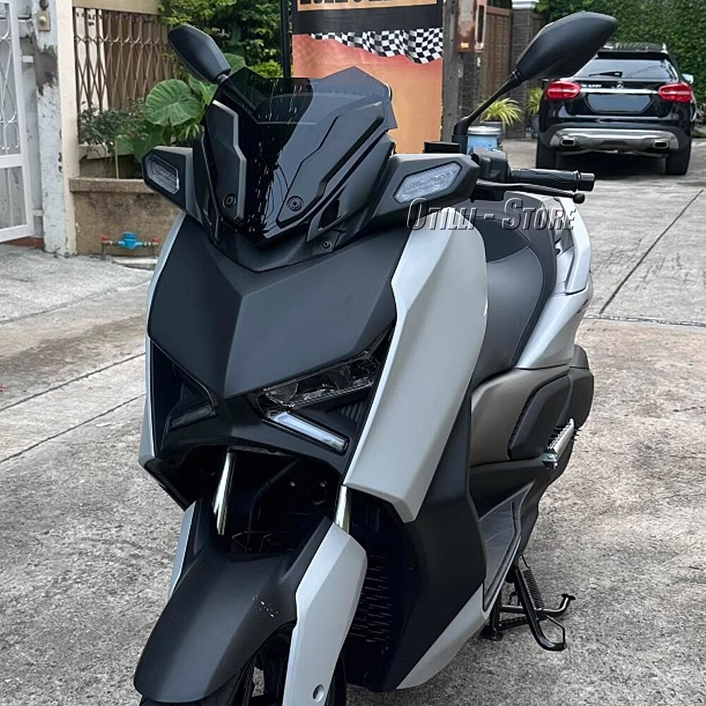 New Motorcycle Windscreen Windshield Smoky Blue Windscreen Screen Protector For YAMAHA X-MAX300 X-MAX 300 XMAX300 XMAX 300 2023