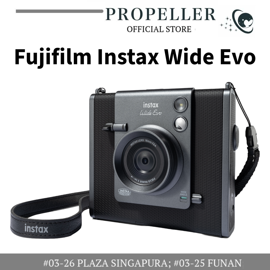 Instax Wide Evo Instant Camera -Hybrid Camera/ Smartphone Printer