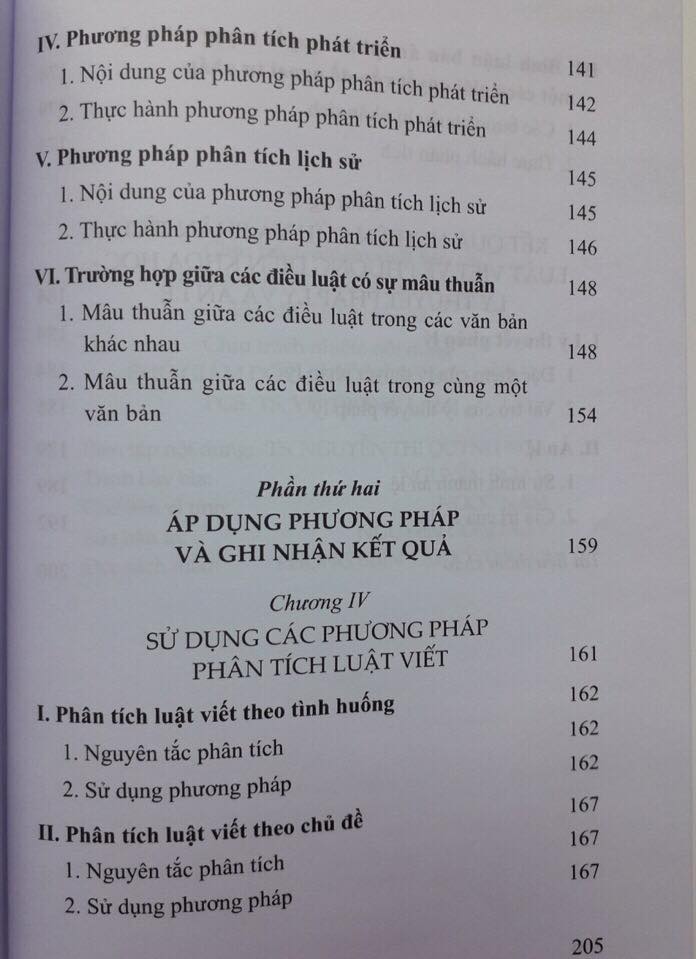 Phương Pháp Phân Tích Luật Viết (Xuất Bản Lần Thứ Ba, Có Sửa Chữa, Bổ Sung)